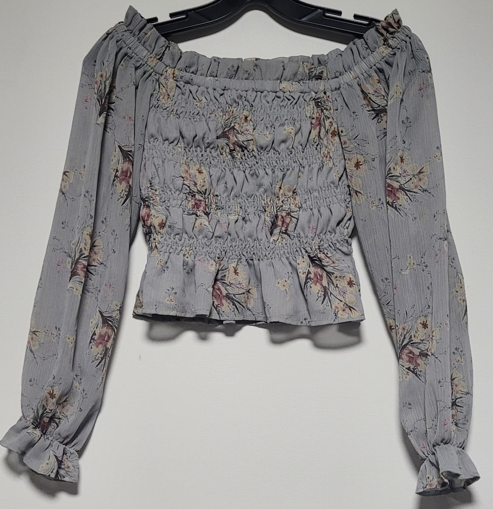 By Together boutique Off the Shoulder Crop Top